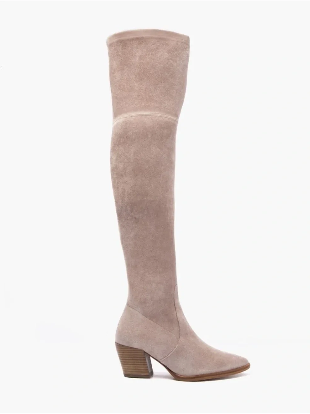 NWT TEMPEST GENUINE SUEDE TAUPE SAND THURSDAY BOOT  Over-the-Knee Boots SCHUtz